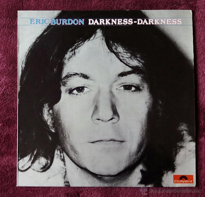 Discos de vinilo: ERIC BURDON, DARKNESS DARKNESS (POLYGRAM) LP ESPA&Ntilde;A PEDIDO MINIMO 7&euro; - Foto 1