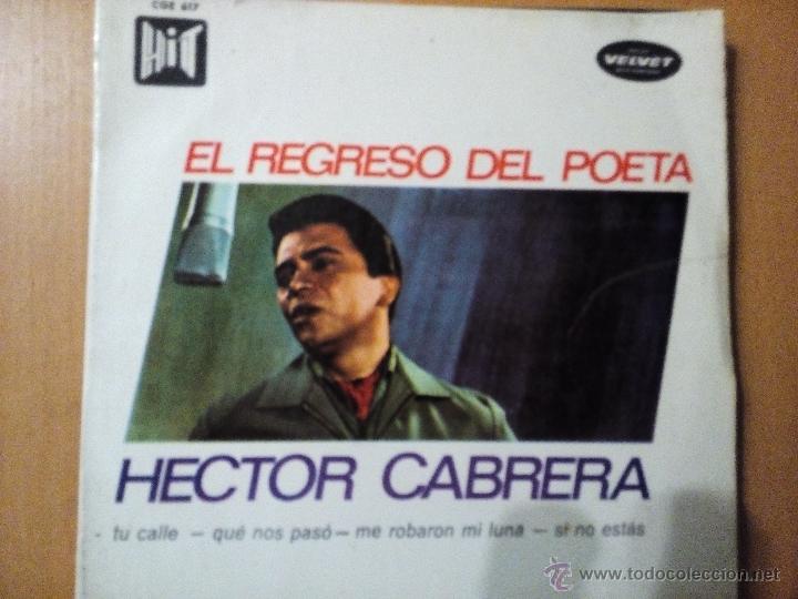 Disques de vinyle: HECTOR CABRERA TU CALLE +3 EP SPAIN