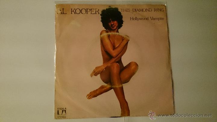 Discos de vinilo: AL KOOPER - THIS DIAMOND RING / HOLLYWOOD VAMPIRE (1976) - Foto 1