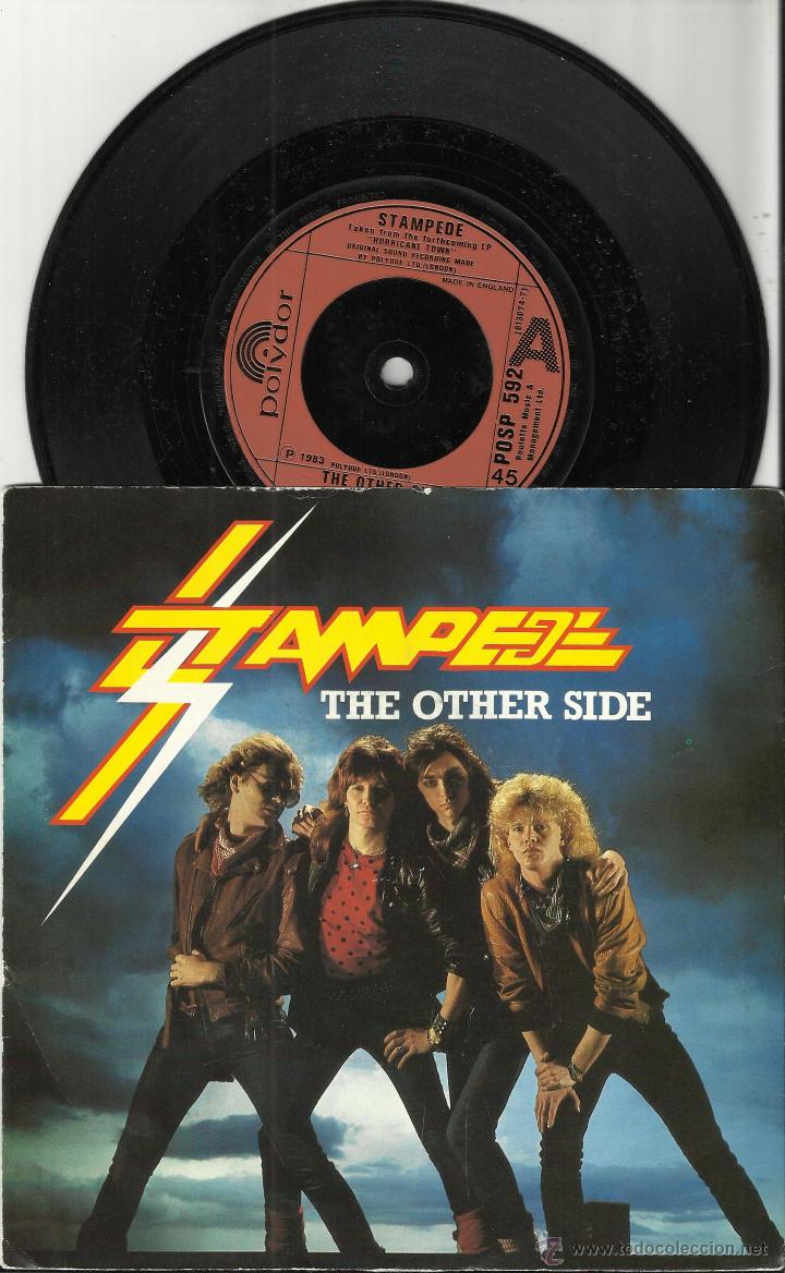 Discos de vinilo: stampede single the other side inglaterra 1983 - Foto 1