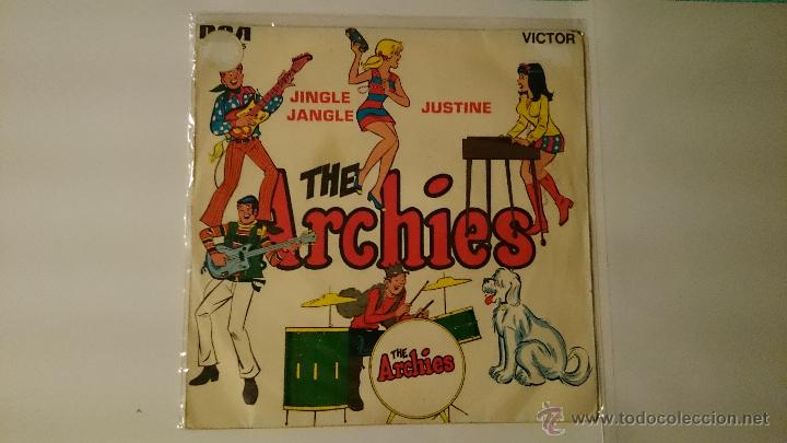 Discos de vinilo: THE ARCHIES - JINGLE JANGLE / JUSTINE (1969) - Foto 1