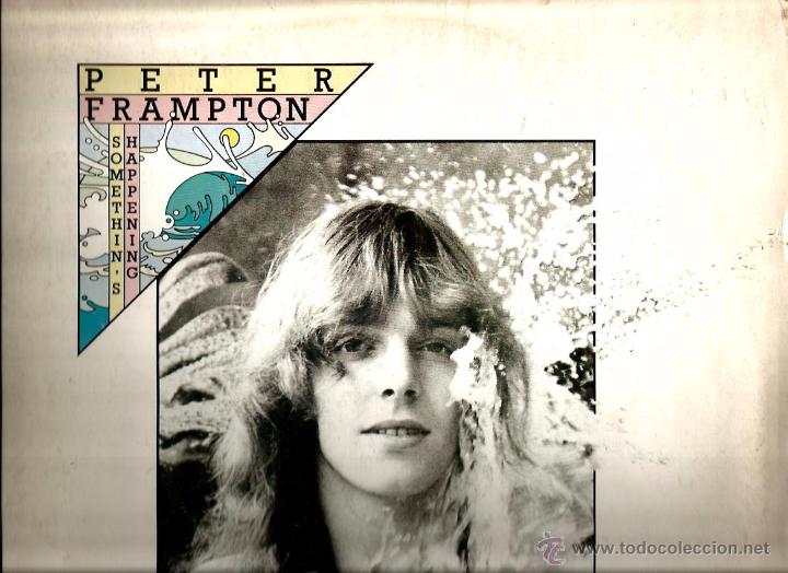 Discos de vinilo: LP PETER FRAMPTON : SOMETHIN&acute;S HAPPENING - Foto 1