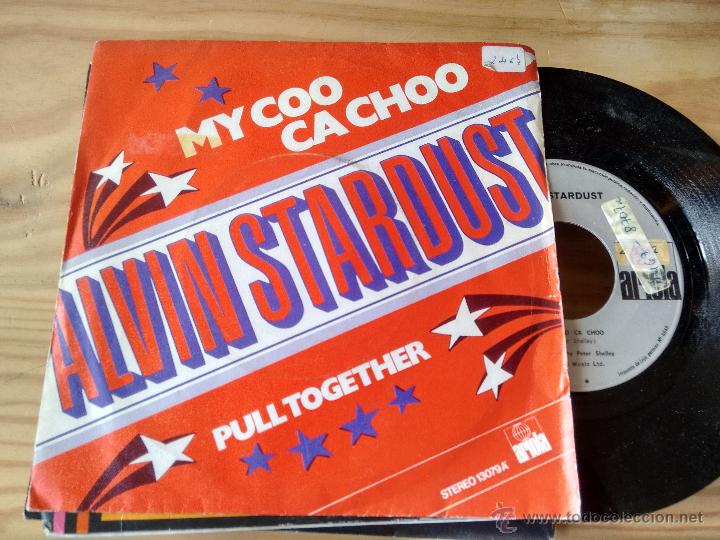 Discos de vinilo: Single (vinilo) de ALVIN STARDUST a&ntilde;os70 - Foto 1
