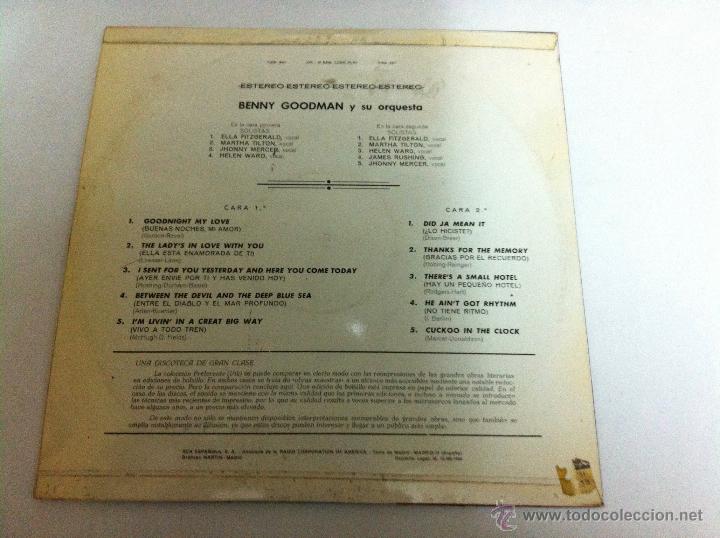 Discos de vinilo: benny goodman - Foto 2