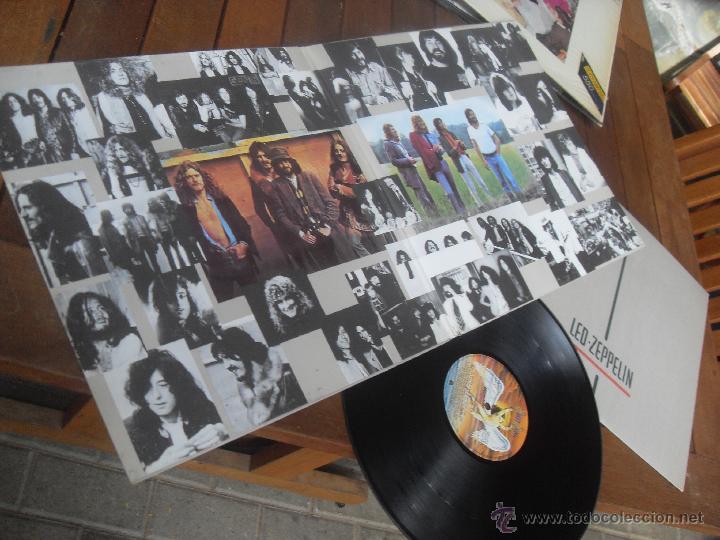Discos de vinilo: LED ZEPPELIN LP. CODA MADE IN SPAIN 1982. GATEFOLD - Foto 2