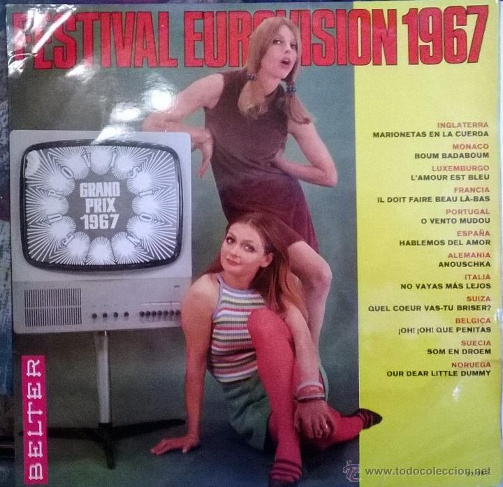 Discos de vinilo: VVAA. Festival Eurovisión 1967.Belter, Esp. 1967 LP - Foto 1 - 53222860