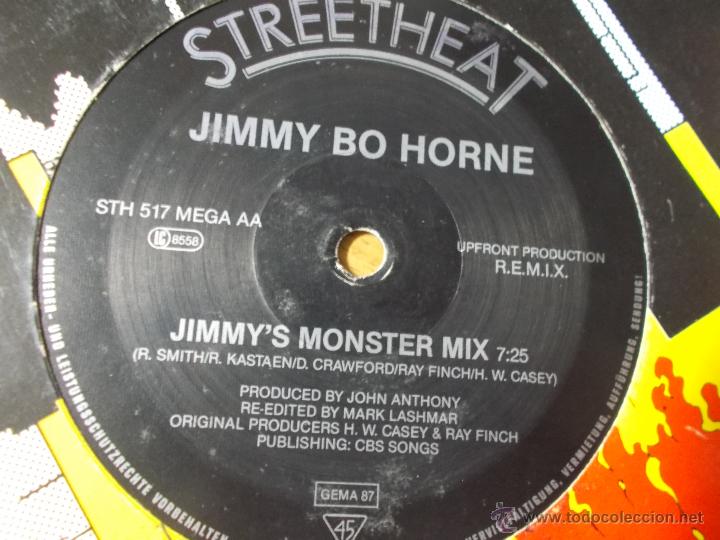Discos de vinilo: JIMMY BO HORNE. SPANK MAXI 12 - Foto 2