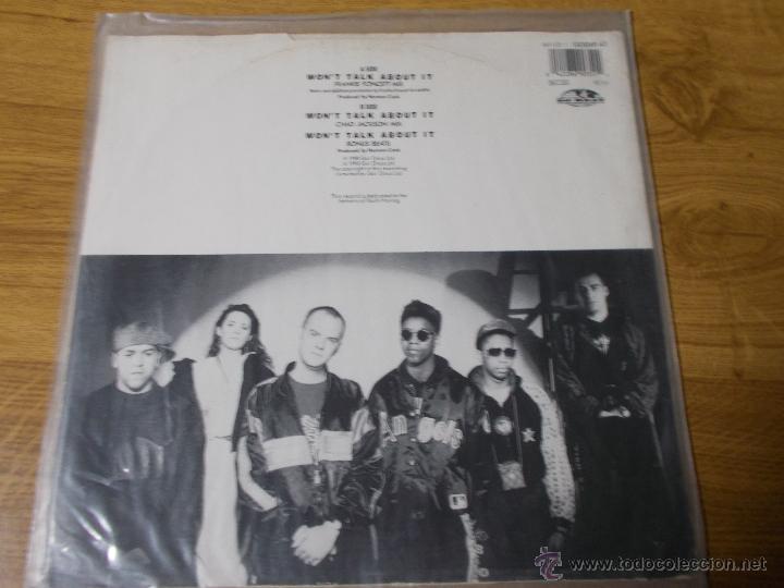 Discos de vinilo: WON&acute;T TALK ABOUT IT MAXI 12 - Foto 4