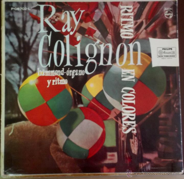 Discos de vinilo: LP argentino de Ray Colignon a&ntilde;o 1957 - Foto 1