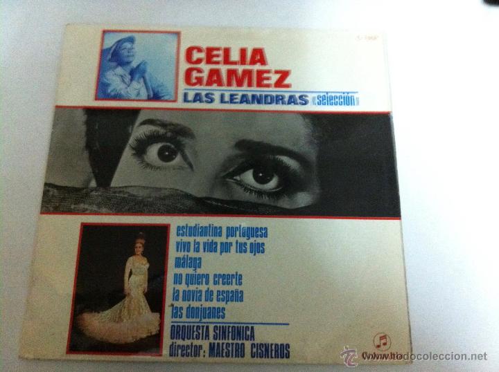 Discos de vinilo: celia gamez -las leandras - Foto 1