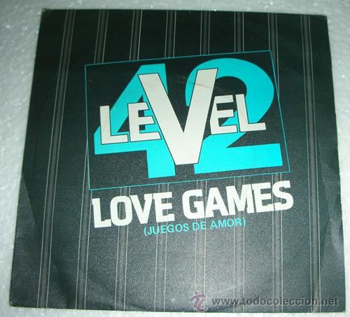 Discos de vinilo: LEVEL 42 - LOVE GAMES - SINGLE 1981 - Foto 1