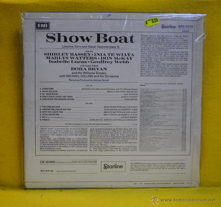 Discos de vinilo: VARIOS - SHOW BOAT - LP - Foto 2