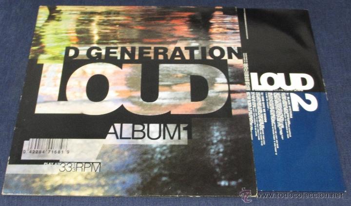 Discos de vinilo: LP - LOUD - D GENERATION - VINILO 1990 - CHRIS MCLAUGHLIN - NEW MODEL ARMY - Foto 1
