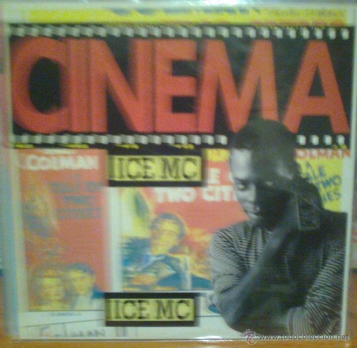 Discos de vinilo: Cinema - Ice MC  - maxi single 1990 - Foto 1