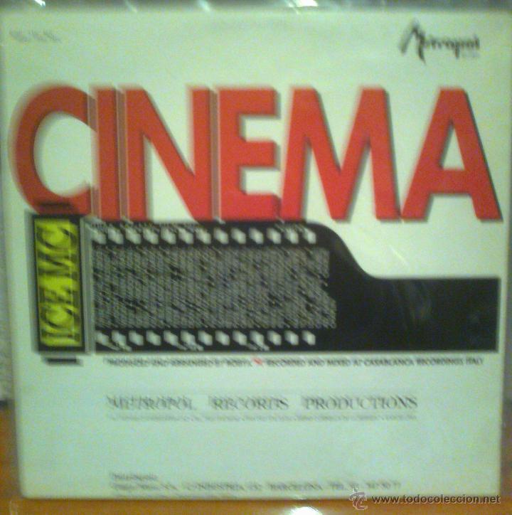 Discos de vinilo: Cinema - Ice MC  - maxi single 1990 - Foto 2