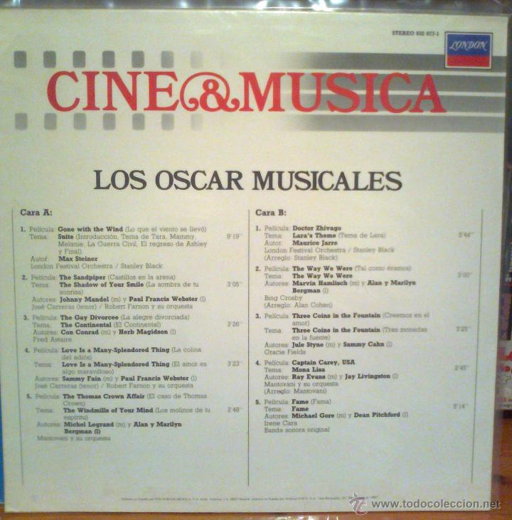 Discos de vinilo: Los Oscar musicales - lp 1987 - Foto 2