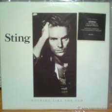 Discos de vinilo: STING - ...NOTHING LIKE THE SUN - DOBLE LP 1987. Lote 53262775