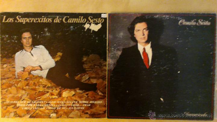 Discos de vinilo: LOTE 2 LPS CAMILO SESTO - Foto 1