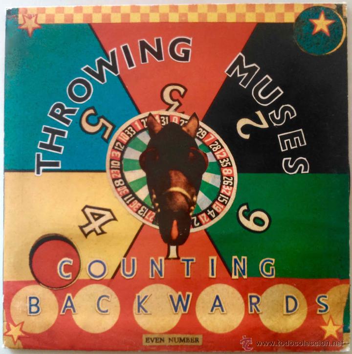 Discos de vinilo: THROWING MUSES, COUNTING BACKWARDS - MAXI SINGLE 4 T&Iacute;TULOS, EDICI&Oacute;N ESPA&Ntilde;A - Foto 1