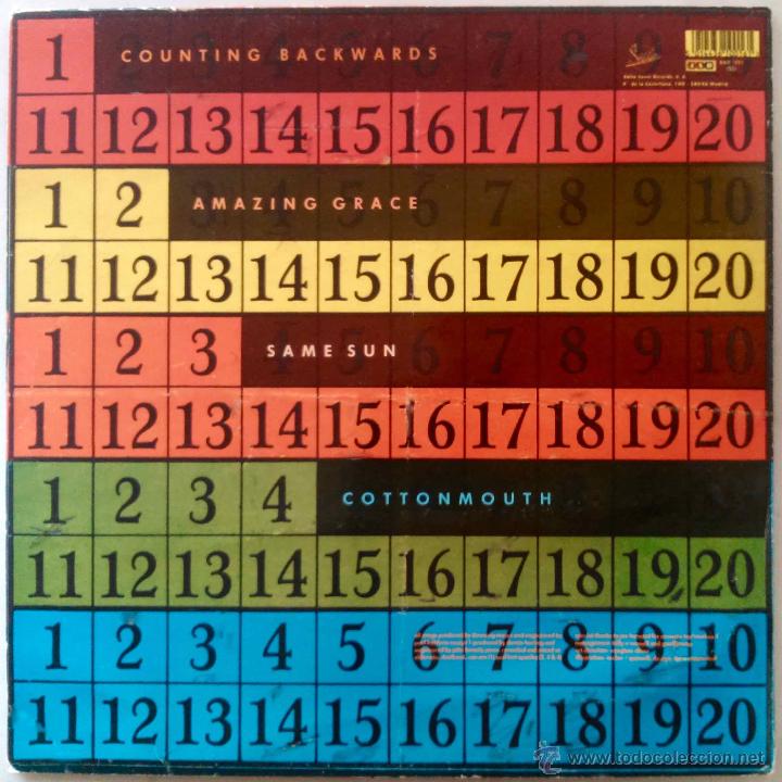 Discos de vinilo: THROWING MUSES, COUNTING BACKWARDS - MAXI SINGLE 4 T&Iacute;TULOS, EDICI&Oacute;N ESPA&Ntilde;A - Foto 2