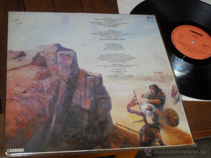 Discos de vinilo: SAXON LP. CRUSADER. MADE IN SPAIN. 1984. - Foto 4