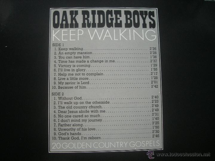 Discos de vinilo: OAK RIDE BOYS KEEP WALKING LP HOLANDA PDELUXE - Foto 2 - 53296470