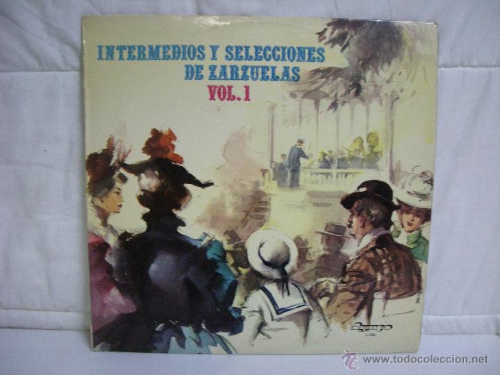 INTERMEDIOS Y SELECCIONES DE ZARZUELAS (VOLUMEN 1) ** LP VINILO BANDA ACADEMIA MILITAR (Música - Discos - LP Vinilo - Clásica, Ópera, Zarzuela y Marchas)