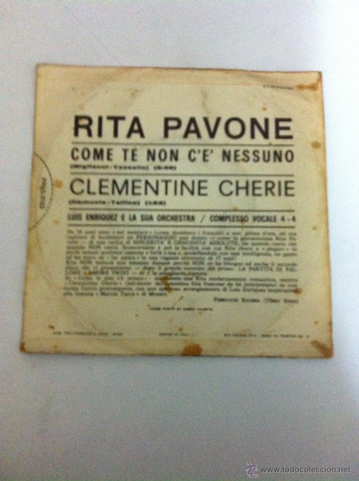 Discos de vinilo: rita pavone - come te non c&eacute;&acute;nessuno - Foto 2