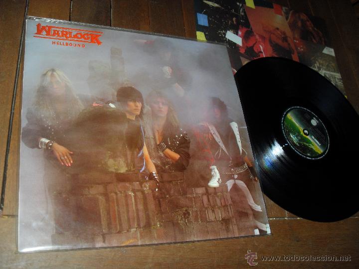 Discos de vinilo: WARLOCK LP. HELLBOUND MADE IN SPAIN 1987. - Foto 1