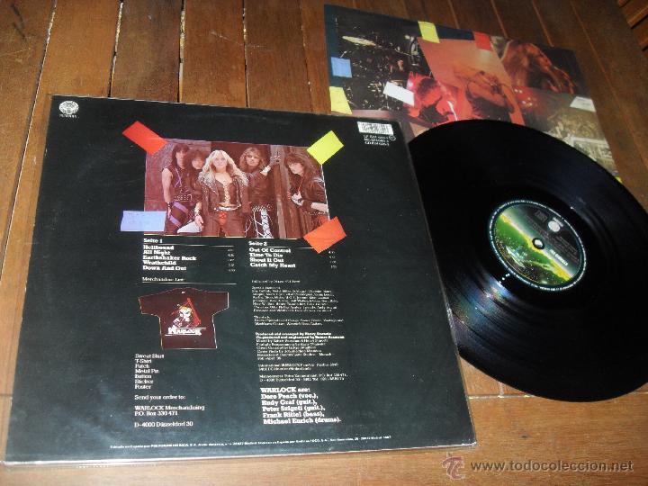 Discos de vinilo: WARLOCK LP. HELLBOUND MADE IN SPAIN 1987. - Foto 2