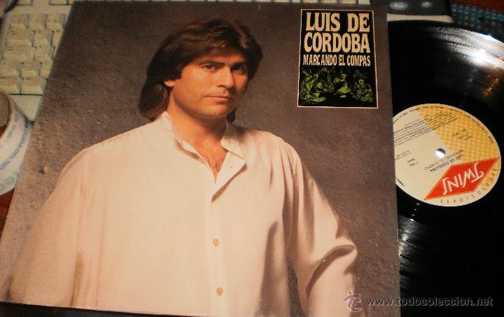Discos de vinilo: LUIS DE CORDOBA LP MARCANDO EL COMPAS.1987 - Foto 1