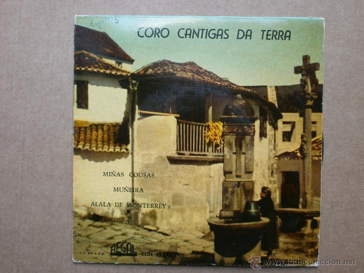Discos de vinilo: CORO CANTIGAS DA TERRA-MI&Ntilde;AS COUSAS - Foto 1