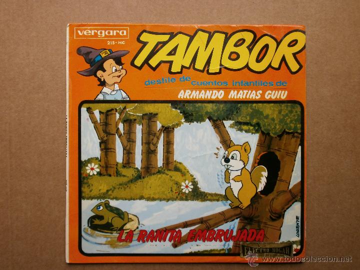 Discos de vinilo: TAMBOR -LA RANITA EMBRUJADA - Foto 1
