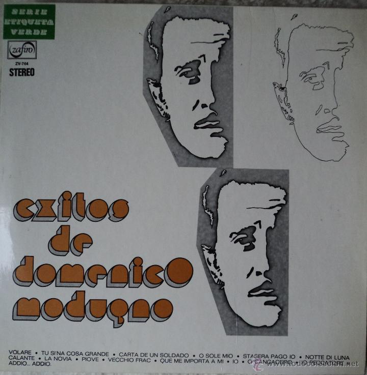 Discos de vinilo: Domenico Modugno - Sus Exitos - Edici&oacute;n de 1973 de Espa&ntilde;a - Foto 1