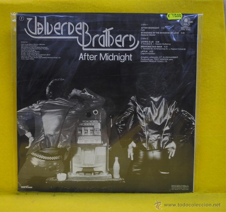 Discos de vinilo: VALVERDE BROTHERS - AFTER MIDNIGHT - LP - Foto 2