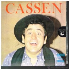 Discos de vinilo: CASSEN - COMO RELLENAN SU QUINIELA / LOS PROGRAMAS TV / LECCIÓN DE INGLÉS +1 - EP 1973
