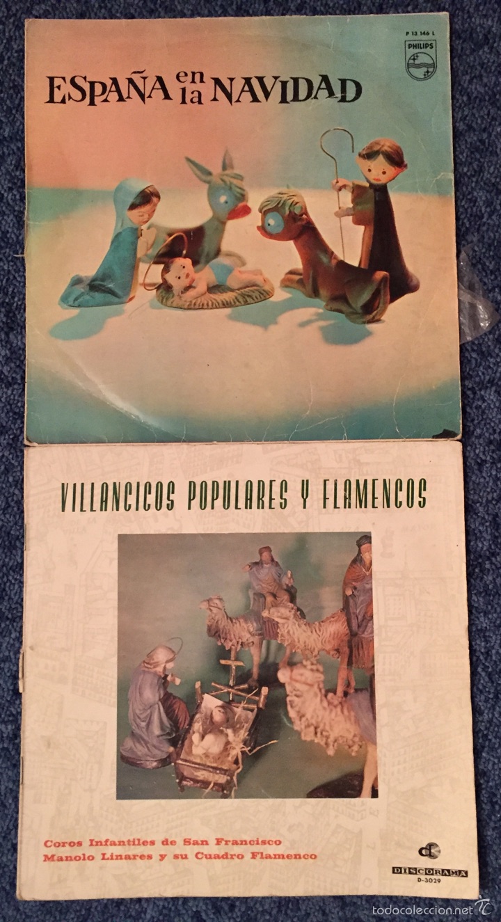 Discos de vinilo: Villancicos. 2 discos - Foto 1