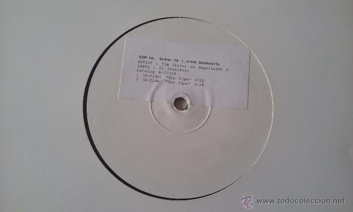 Discos de vinilo: Tim Silver Vs. Experiment K - The Pipe - 2001 - Foto 1