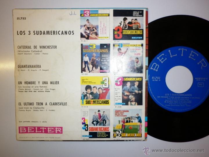 Discos de vinilo: LOS 3 SUDAMERICANOS - 1967 - Foto 2