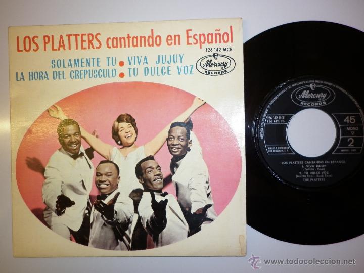 Discos de vinilo: THE PLATTERS - LOS PLATTERS CANTANDO EN ESPA&Ntilde;OL- EP - Foto 1
