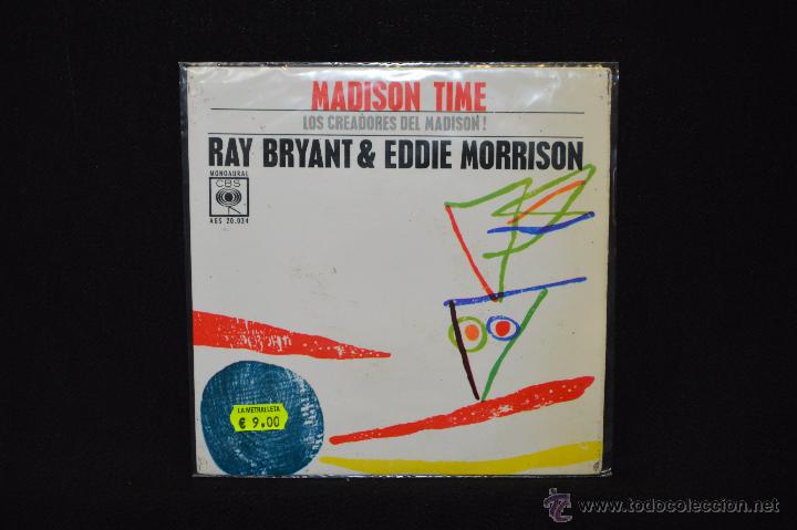 Discos de vinilo: RAY BRYANT & EDDIE MORRISON - MADISON TIME +3 - EP - Foto 1