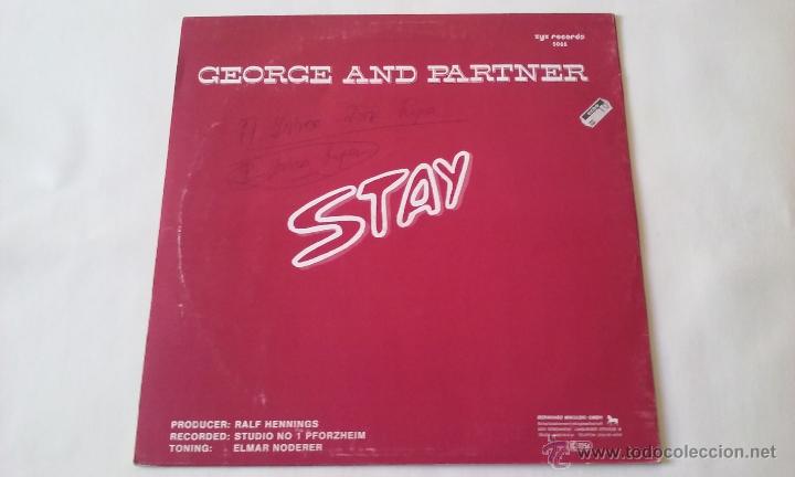 Discos de vinilo: George And Partner - Stay - 1983 - Foto 2