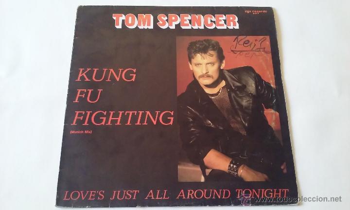 Discos de vinilo: Tom Spencer - Kung Fu Fighting - 1986 - Foto 1
