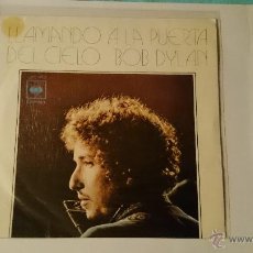 Discos de vinilo: BOB DYLAN - KNOCKIN' ON HEAVEN'S DOOR (LLAMANDO A LA PUERTA DEL CIELO) / TURKEY CHASE (1973). Lote 53389603