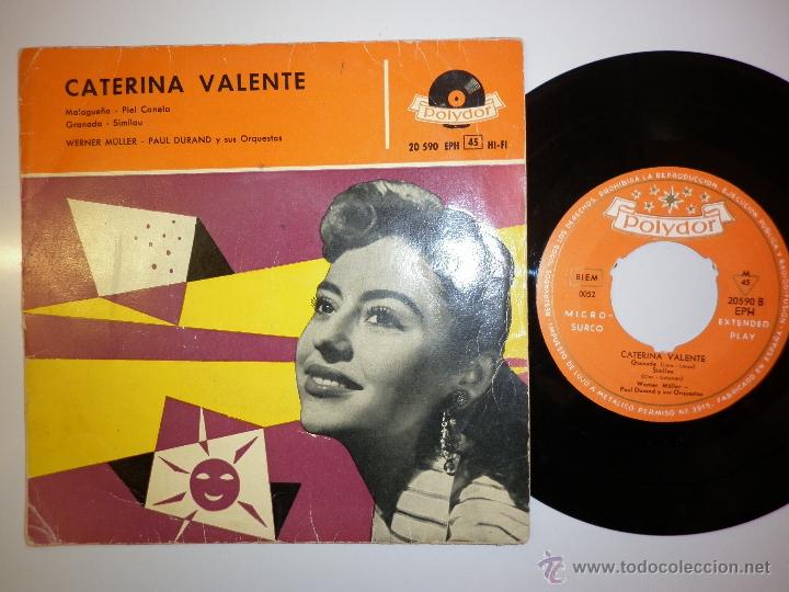Discos de vinilo: CATERINA VALENTE- EP - Foto 1
