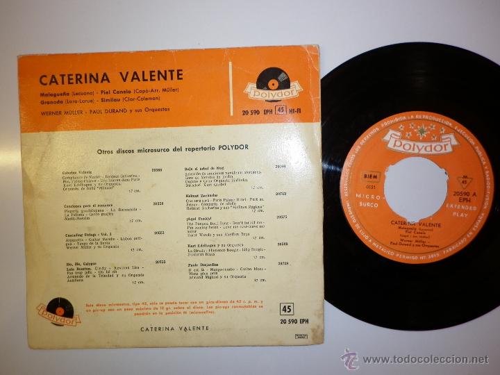 Discos de vinilo: CATERINA VALENTE- EP - Foto 2