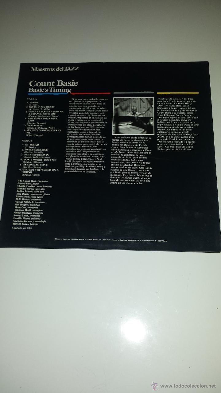 Discos de vinilo: COUNT BASIE - Foto 2