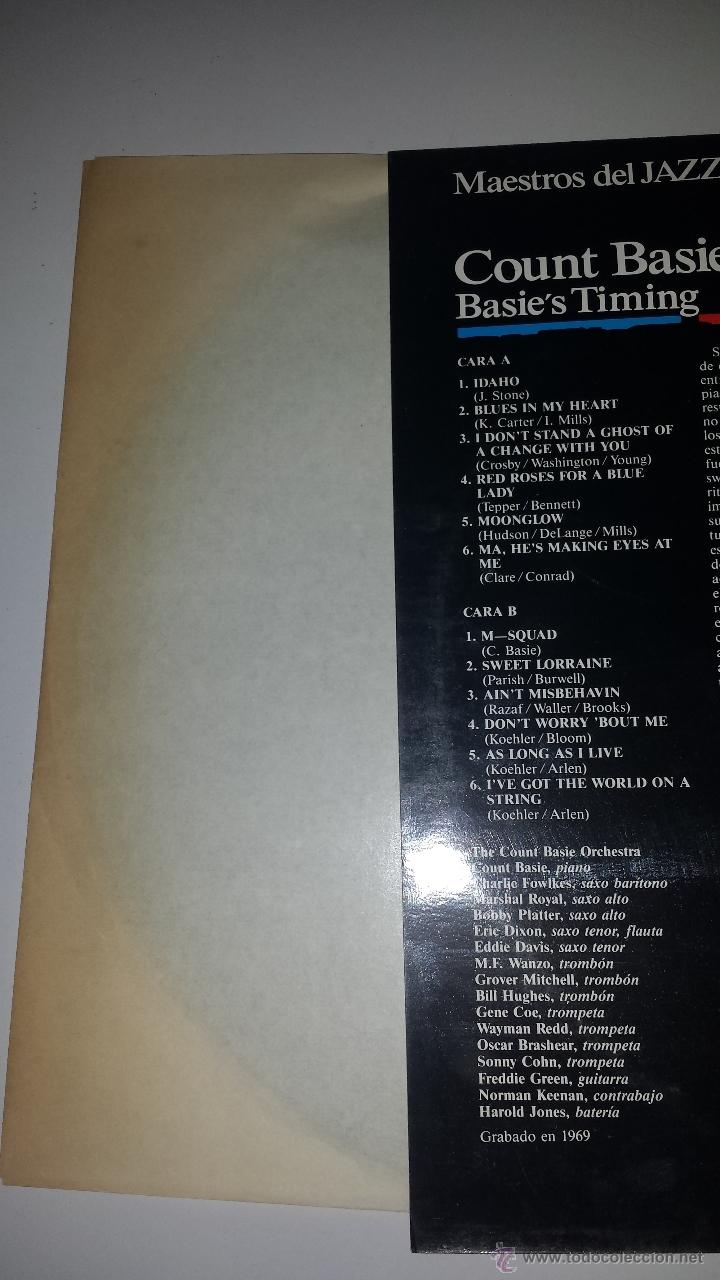 Discos de vinilo: COUNT BASIE - Foto 3