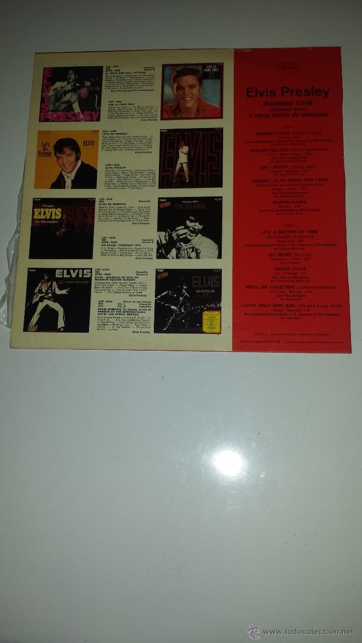 Discos de vinilo: ELVIS (1972) - Foto 2