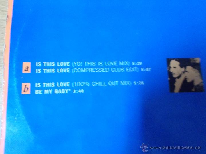 Discos de vinilo: JESSE LEE DAVIS. IS THIS LOVE MAXI 12. - Foto 3